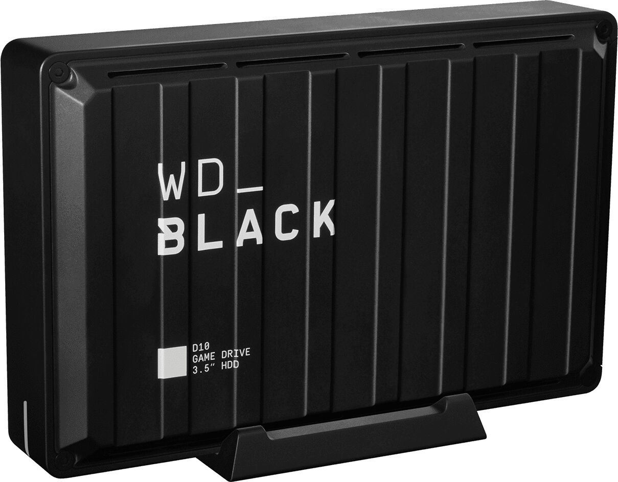 Western Digital Hard disk esterno  D10 disco rigido 8 TB Nero, Bianco [WDBA3P0080HBK-EESN]