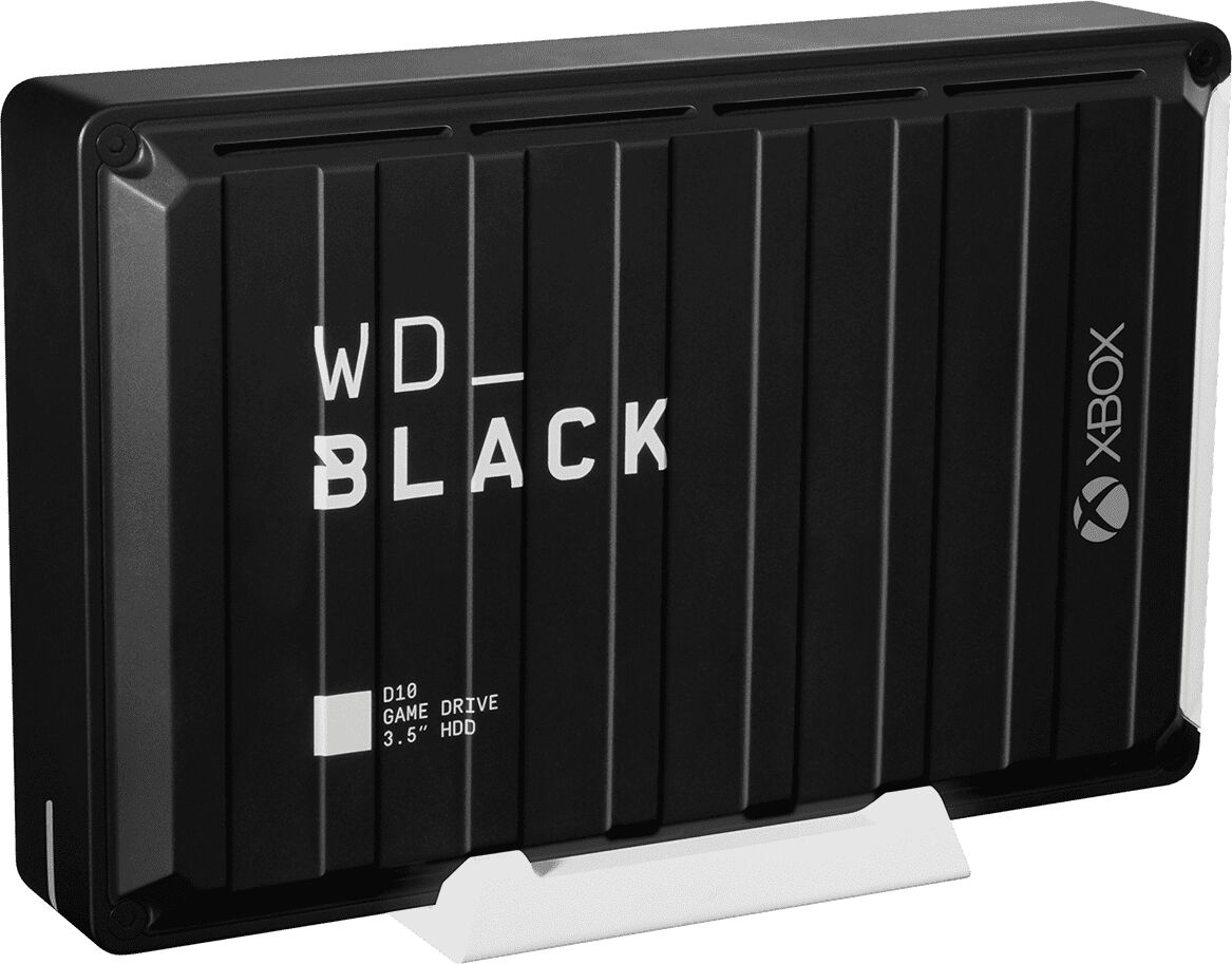 Western Digital Hard disk esterno  D10 disco rigido 12 TB Nero [WDBA5E0120HBK-EESN]