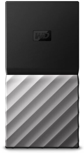 Western Digital SSD esterno  My Passport 2 TB Nero, Argento [WDBKVX0020PSL-WESN]