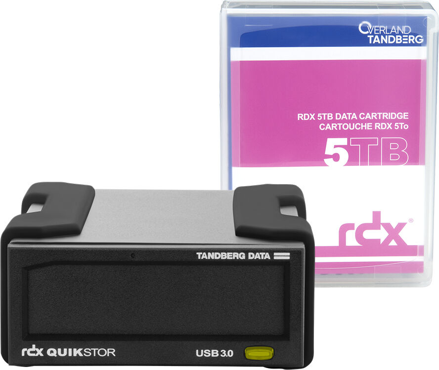 Overland Lettore di cassette  8882-RDX dispositivo archiviazione backup Disco Cartuccia RDX 5 TB [8882-RDX]