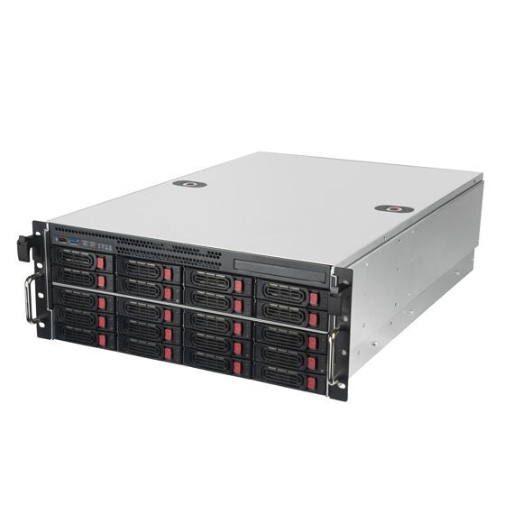 Silverstone Box per HD esterno  SST-RM43-320-RS contenitore di unità archiviazione Custodia Disco Rigido (HDD) Grigio 2.5/3.5" [SST-RM43-320-RS]
