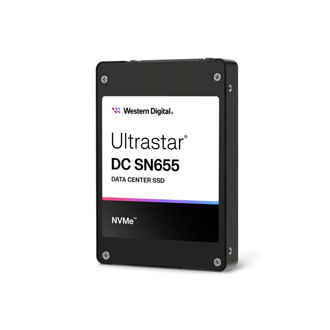 Western Digital SSD  Ultrastar DC SN655 U.3 3,84 TB PCI Express 4.0 3D TLC NAND NVMe [0TS2461]