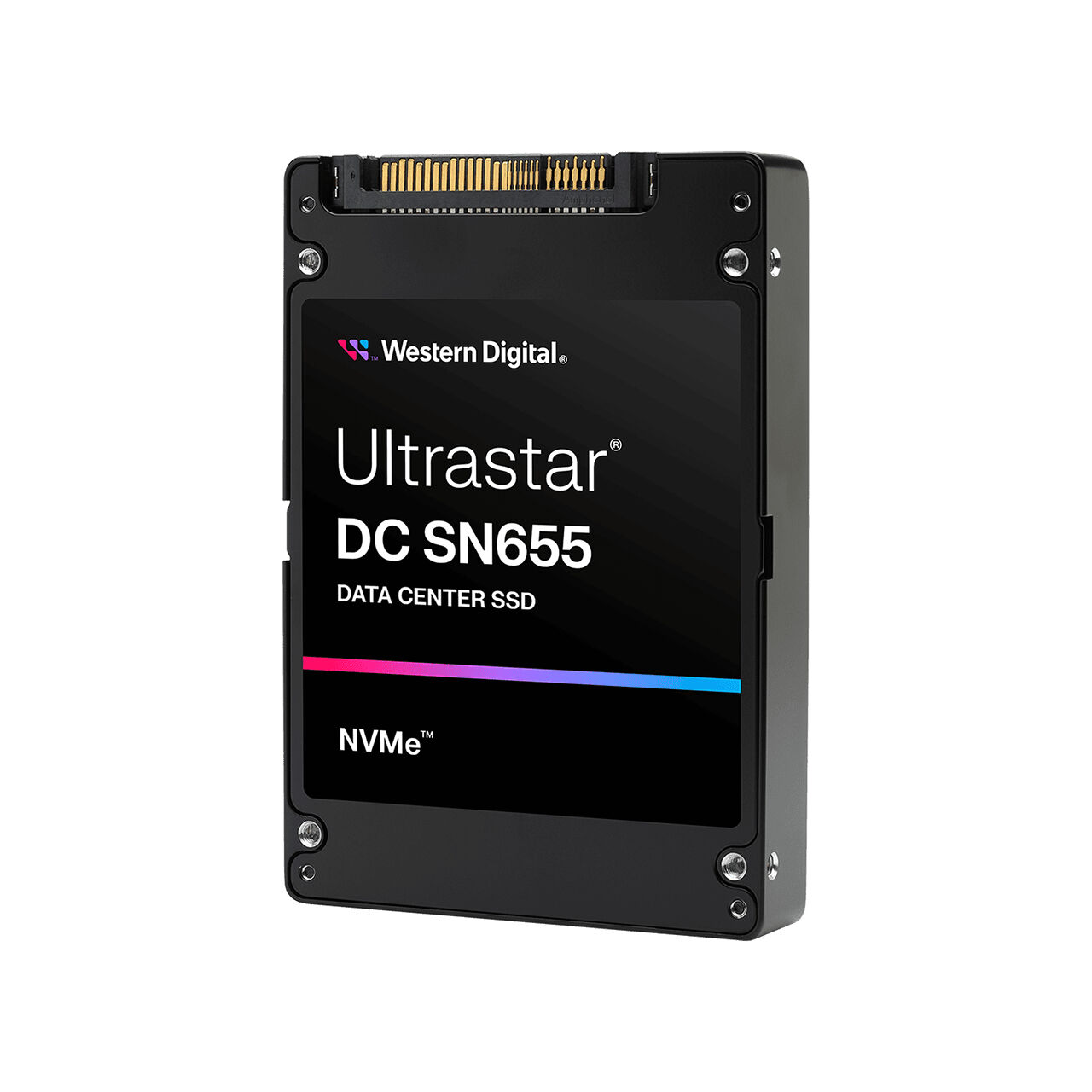 Western Digital SSD  Ultrastar DC SN655 U.3 3,84 TB PCI Express 4.0 TLC 3D NAND NVMe [0TS2462]