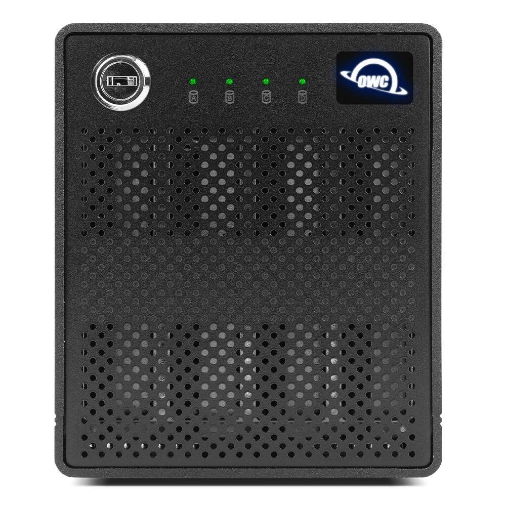 OWC Box per HD esterno  ThunderBay 4 mini HDD/SSD Nero 2.5" [TB3QMJB000]