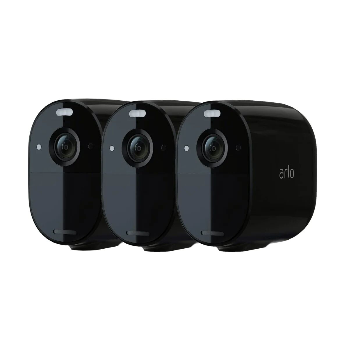 Arlo Telecamera di sicurezza  Videocamera Essential con faretto integrato x3 [VMC2330B-100EUS]