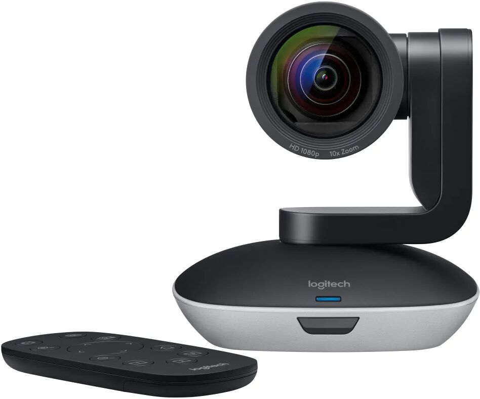 Logitech Telecamera per videoconferenza  PTZ Pro 2 Nero, Grigio 30 fps [960-001186]