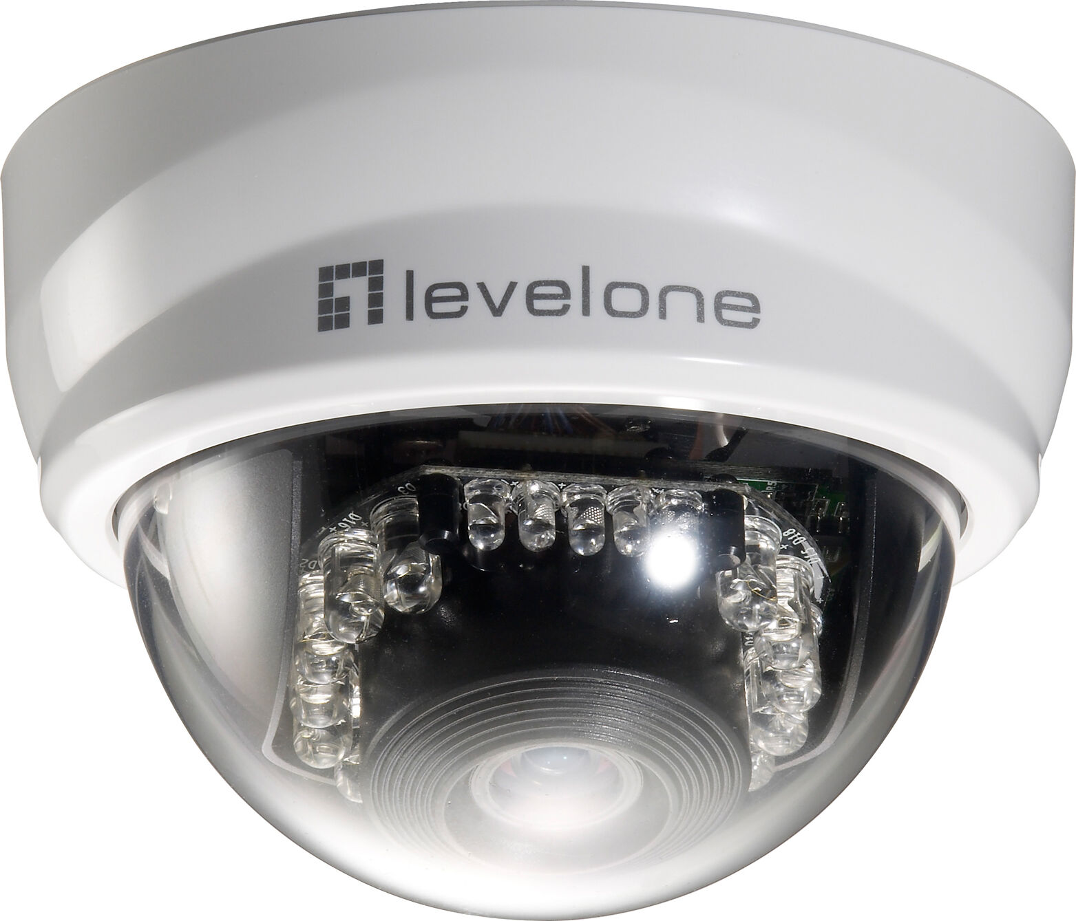 LevelOne FCS-3101 telecamera di sorveglianza Cupola Telecamera sicurezza IP Interno e esterno 1920 x 1080 Pixel Scrivania/soffitto [FCS-3101]