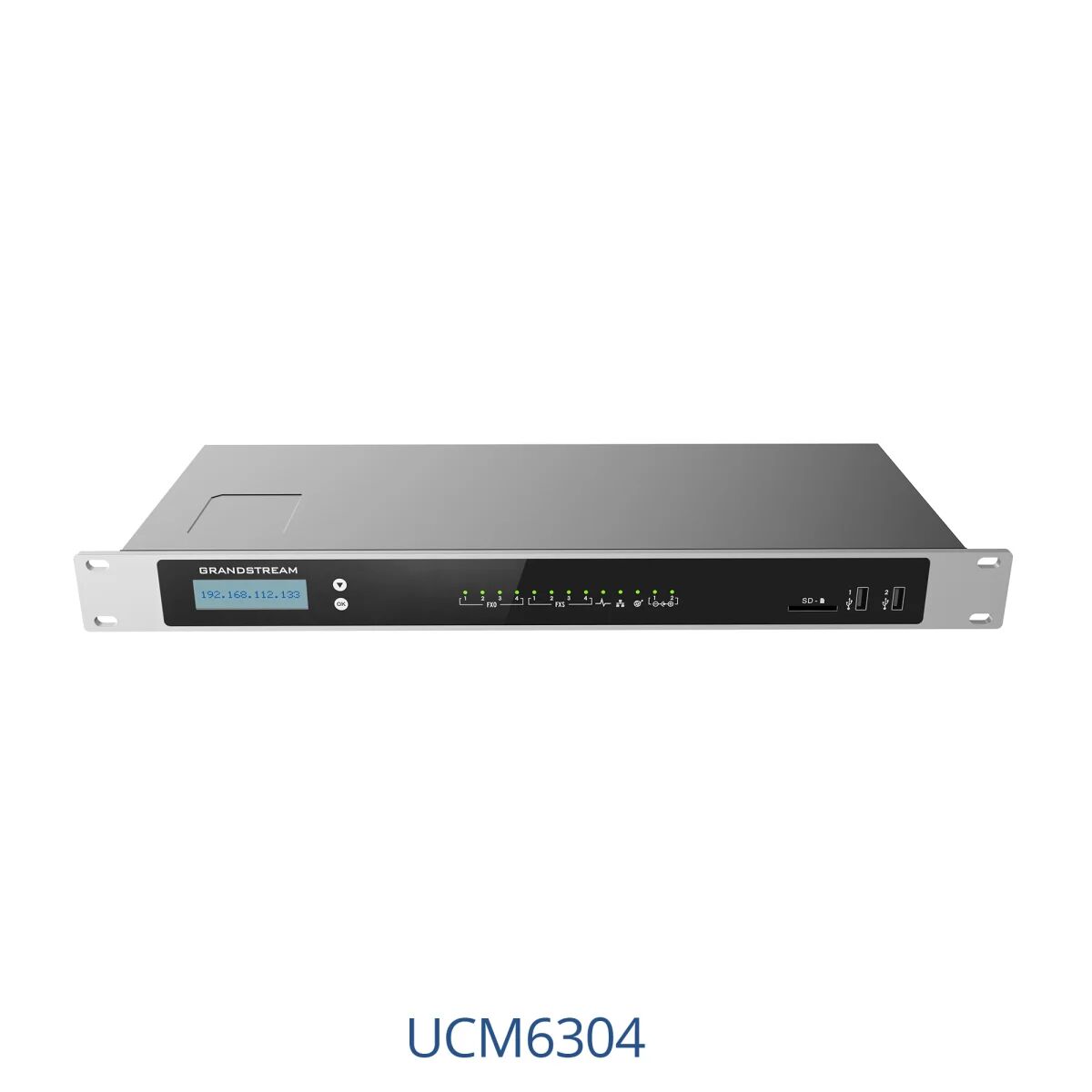 Grandstream Networks UCM6304 sistema PBX 2000 utente(i) IP Centrex (IP ospitato/virtuale) [UCM6304]