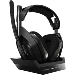 ASTRO Gaming Cuffia con microfono  A50 + Base Station Auricolare Wireless A Padiglione Giocare Nero, Argento [939-001676]