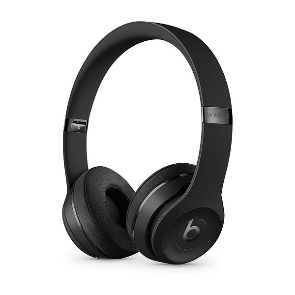 apple cuffia con microfono  beats cuffie solo3 wireless - nero [mx432zm/a]