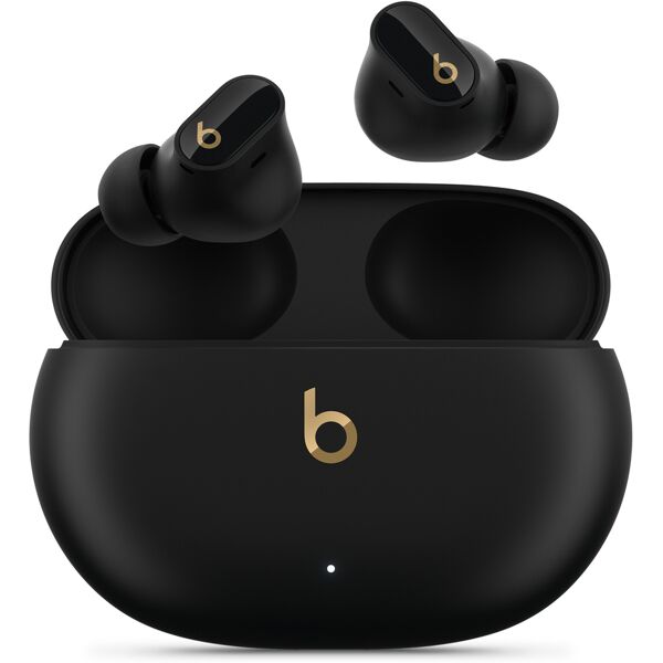 beats by dr. dre cuffia con microfono  studio buds + auricolare true wireless stereo (tws) in-ear musica e chiamate bluetooth nero, oro [mqlh3zm/a]