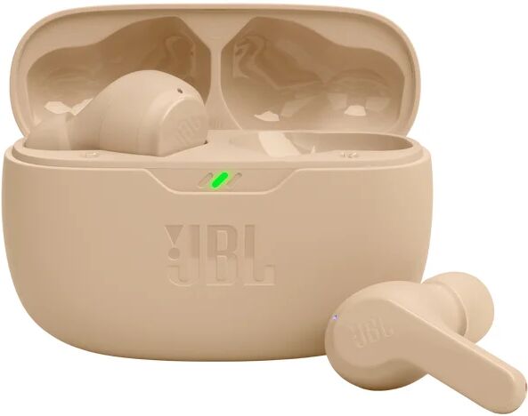 jbl cuffia con microfono  wave beam auricolare true wireless stereo (tws) in-ear chiamate/musica/sport/tutti i giorni bluetooth beige [utc-p07-awe]