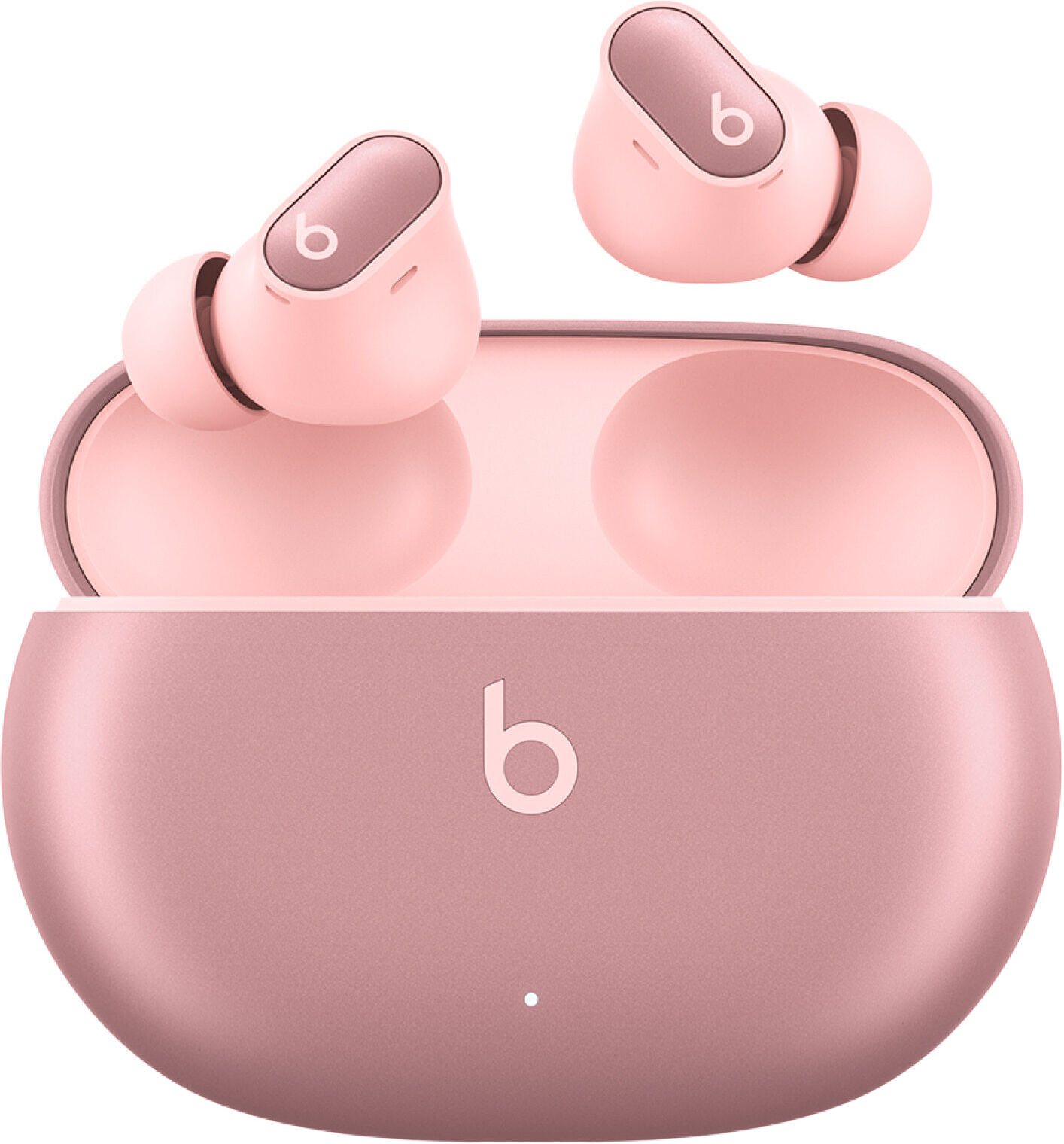 beats by dr. dre cuffia con microfono  studio buds + auricolare true wireless stereo (tws) in-ear musica e chiamate bluetooth rosa [mt2q3zm/a]