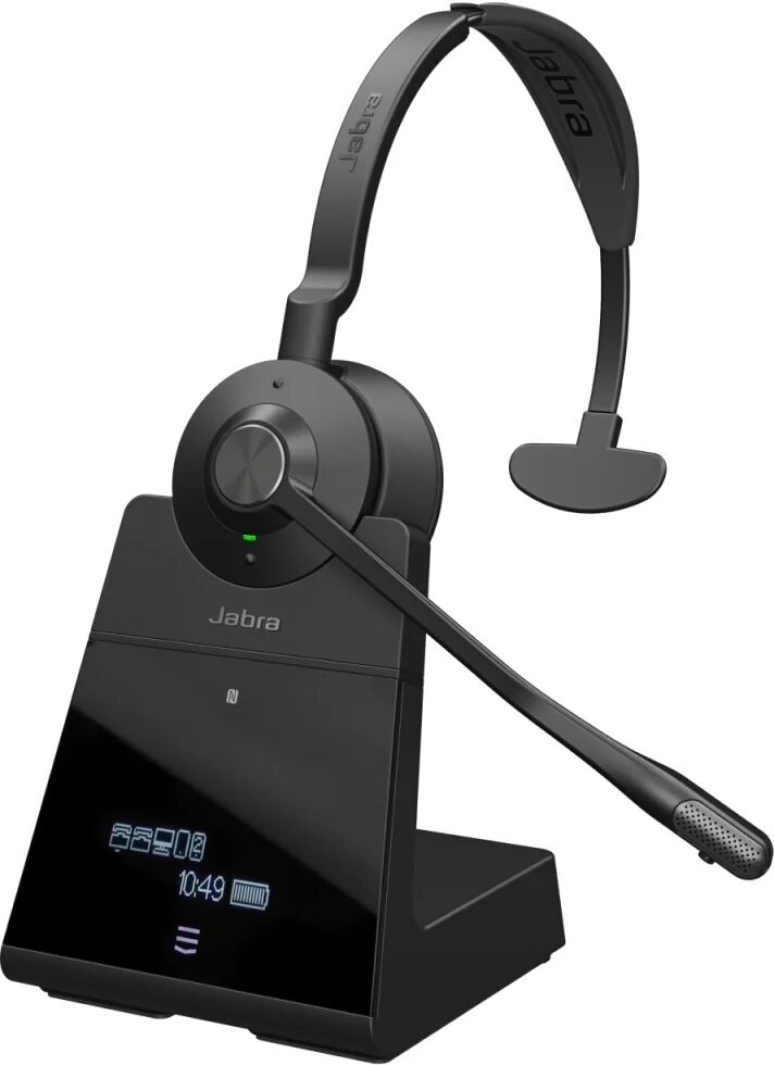 Jabra Cuffia con microfono  9556-583-111 cuffia e auricolare Wireless A Padiglione Ufficio Bluetooth Nero [9556-583-111]