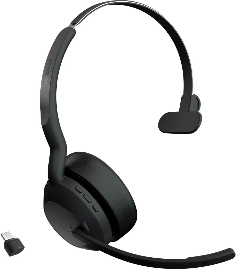 Jabra Cuffia con microfono  25599-889-899 cuffia e auricolare Wireless A Padiglione Ufficio Bluetooth Nero [25599-889-899]