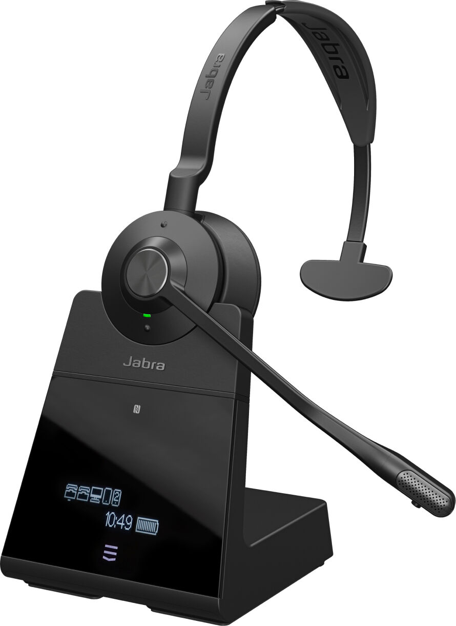 Jabra Cuffia con microfono  9556-583-111 cuffia e auricolare Wireless A Padiglione Ufficio Bluetooth Nero [9556-583-111]