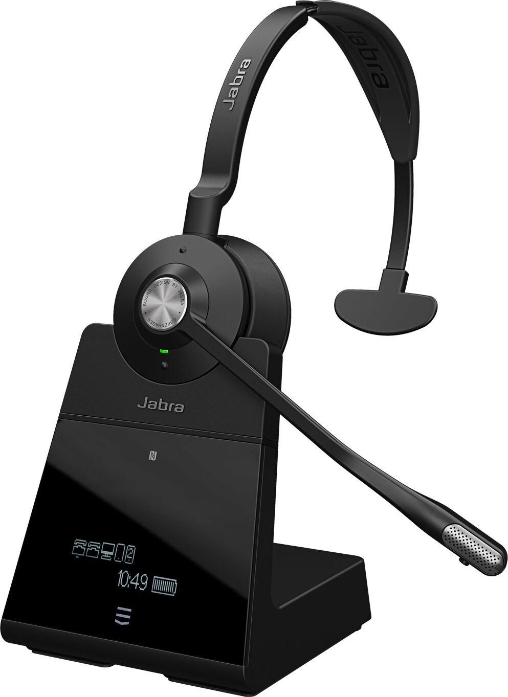 Jabra Cuffia con microfono  Engage 75 Mono Auricolare Wireless A Padiglione Ufficio Micro-USB Bluetooth Nero [9556-583-117]