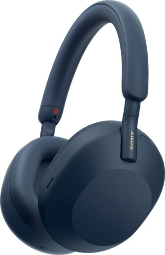 Sony Cuffia con microfono  WH-1000XM5 Auricolare Con cavo e senza A Padiglione Musica Chiamate Bluetooth Blu [WH1000XM5L.CE7]