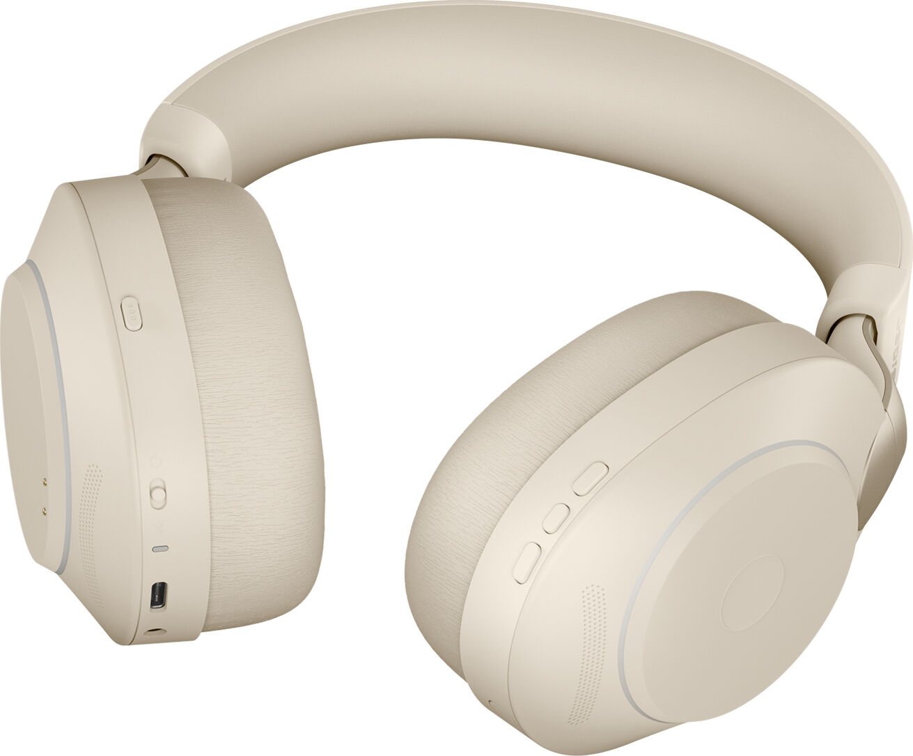 Jabra Cuffia con microfono  Evolve2 85, UC Stereo Auricolare Con cavo e senza A Padiglione Ufficio USB tipo Bluetooth Beige [28599-989-998]