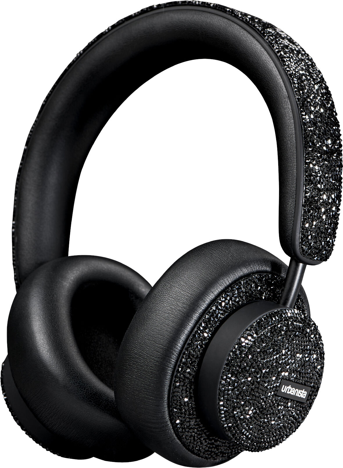 Urbanista Cuffia con microfono  Miami Crystal Edition Auricolare Con cavo e senza A Padiglione Musica Chiamate USB tipo-C Bluetooth Nero [1036139]