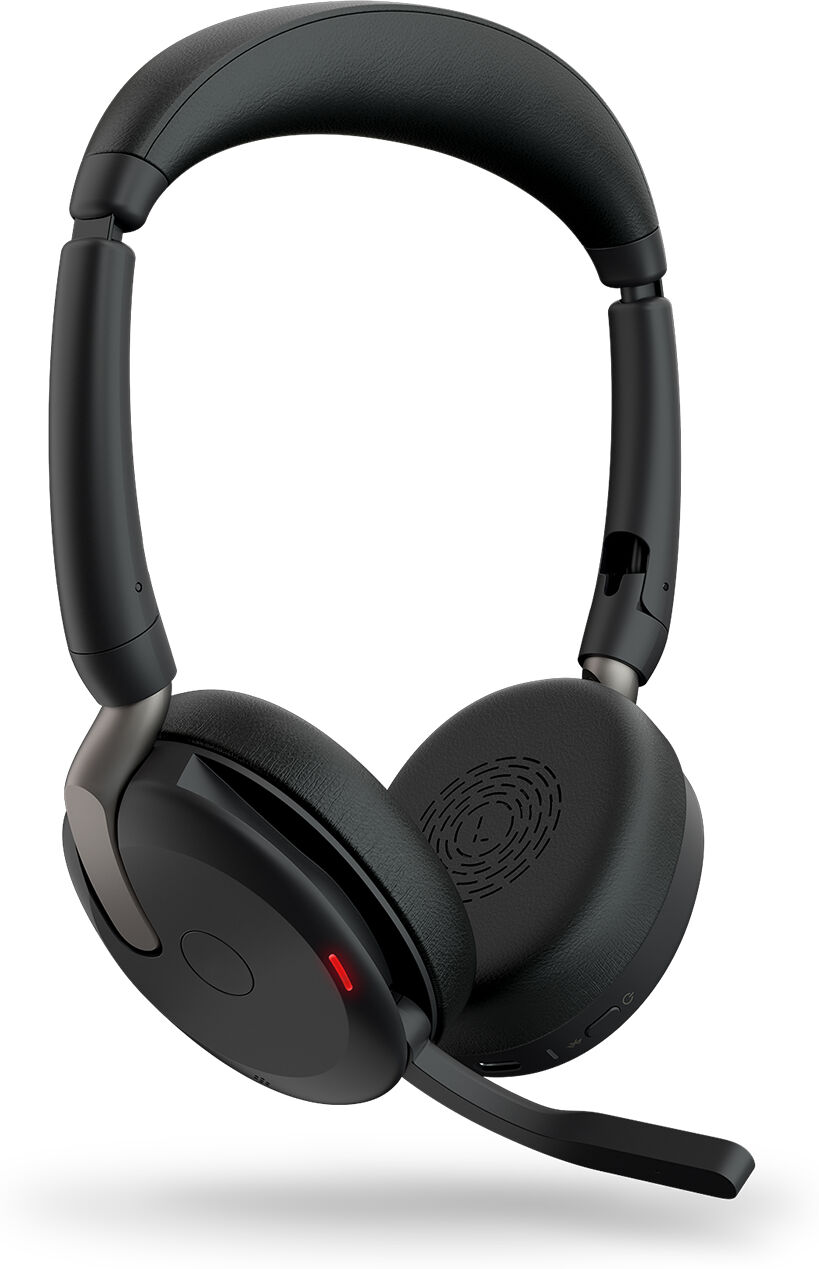 Jabra Cuffia con microfono  Evolve2 65 Flex Auricolare Con cavo e senza A Padiglione Ufficio Bluetooth Nero [26699-989-889]