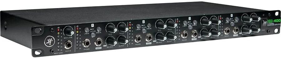 Mackie HM-400 amplificatore per cuffia Nero