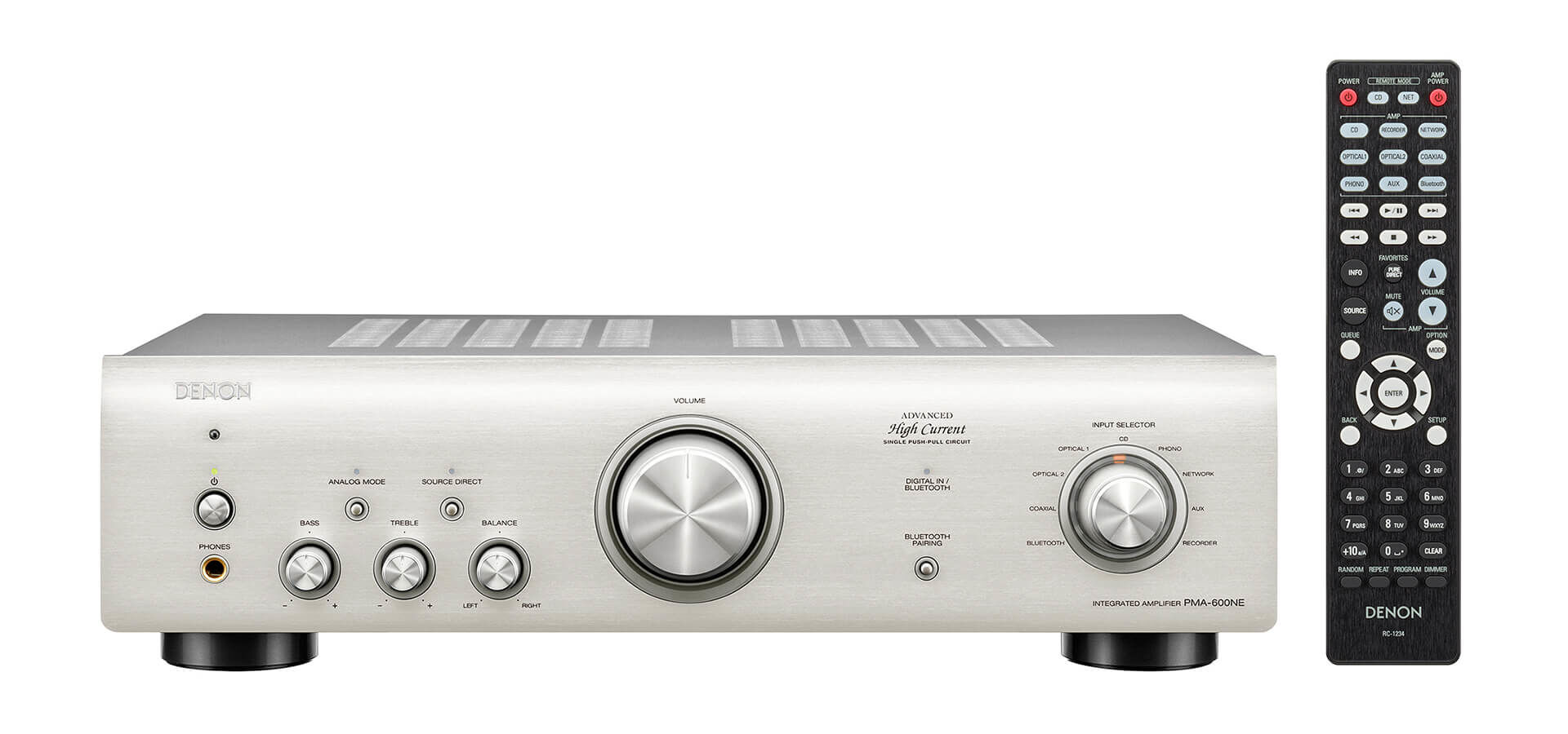 Denon Amplificatore audio  PMA-600NE 2.0 canali Casa Argento [PMA-600NES]