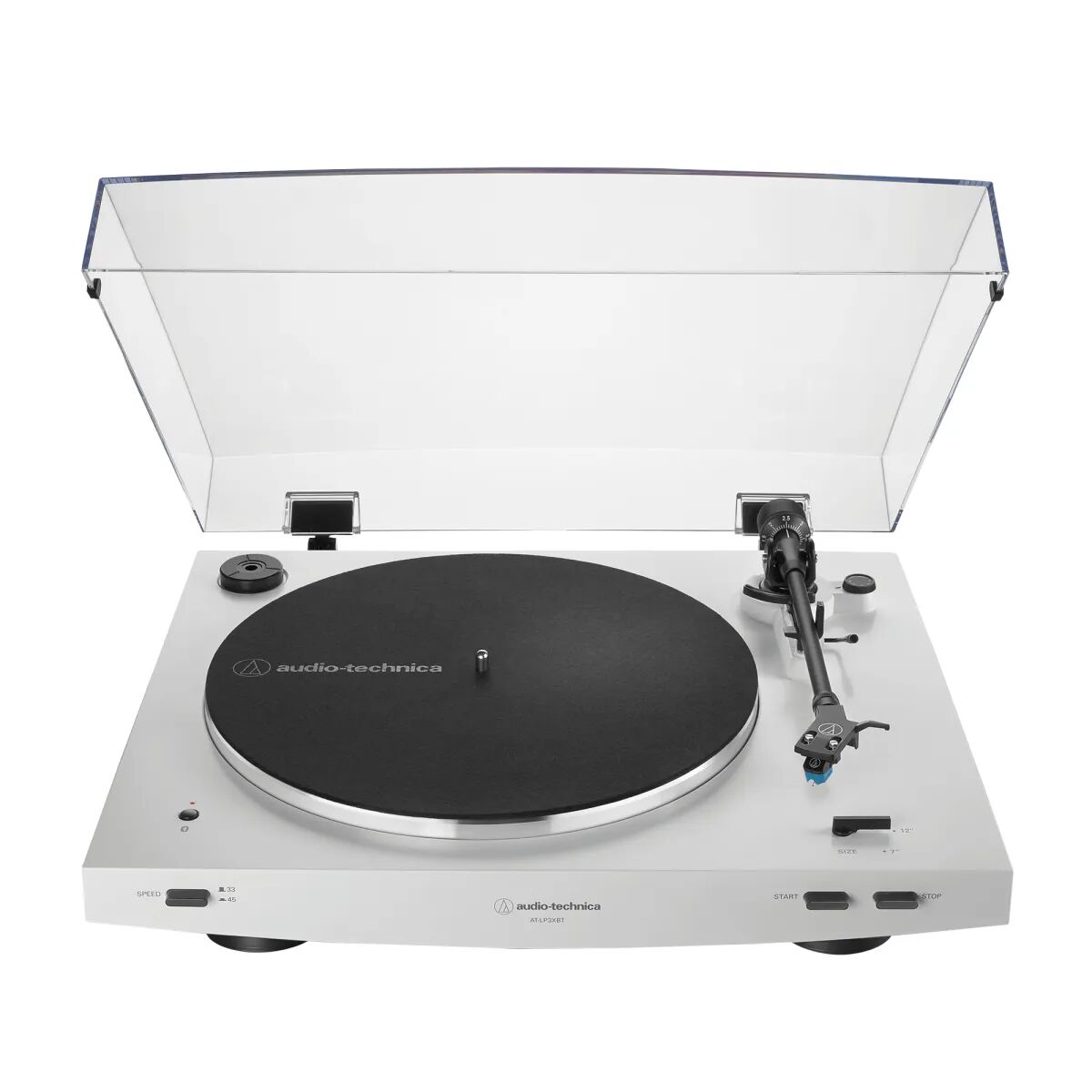 technica spedizione immediata -  at-lp3xbtwh piatto audio giradischi con trasmissione a cinghia bianco completamente automatico [at-lp3xbtwh]