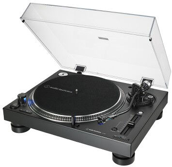 technica giradischi per dj  at-lp140xpbk piatto ad azionamento diretto nero [at-lp140xpbkeuk]