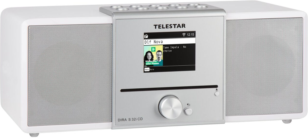 telestar radio  dira s 32i portatile analogico e digitale nero [30-320-03]