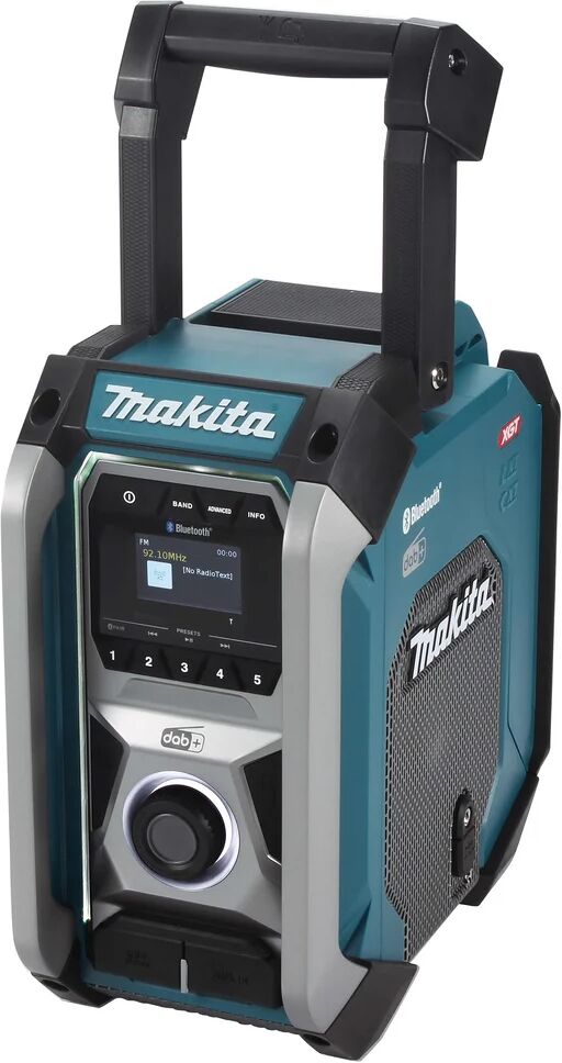 Makita MR007GZ radio Cantiere Analogico e digitale Nero, Verde [MR007GZ] - SENZA BATTERIA/SENZA CARICABATTERIE