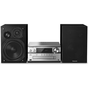 Panasonic SC-PMX94EG-S set audio da casa Microsistema per la 120 W Nero, Argento [SC-PMX94EG-S]