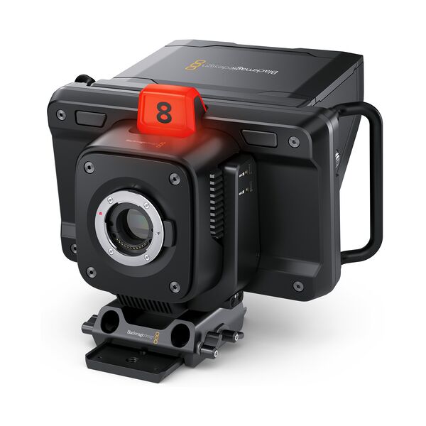 blackmagic design studio camera 4k plus g2 videocamera da spalla ultra hd nero [bm-cinstudmft/g24pddg2]