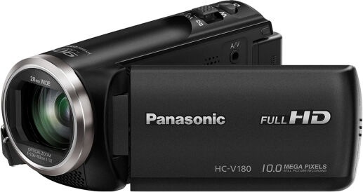 Panasonic HC-V180EG-K videocamera Videocamera palmare 2,51 MP MOS BSI Full HD Nero [HC-V180EG-K]