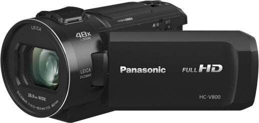 Panasonic HC-V800EG 8,57 MP MOS Videocamera palmare Nero Full HD [HC-V800EG-K]