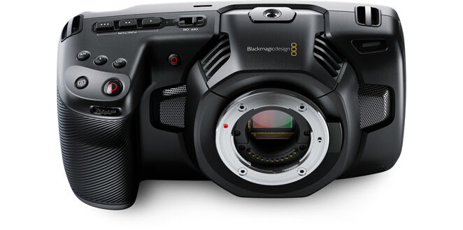 Blackmagic Design Pocket Cinema Camera 4K Videocamera palmare Ultra HD Nero [BM-CINECAMPOCHDMFT4K]