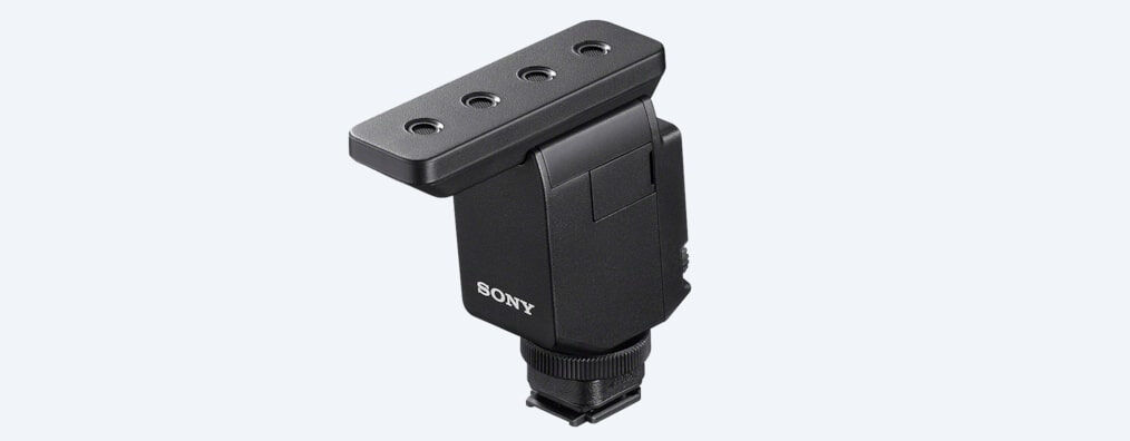 sony ecm-b10 nero microfono per fotocamera digitale [ecmb10.ce7]
