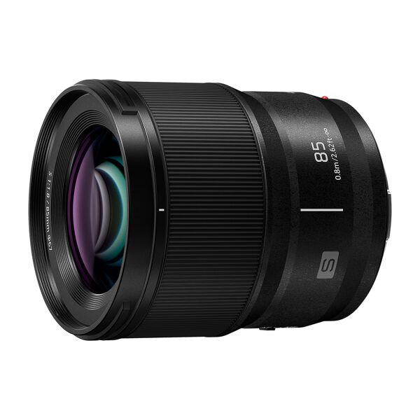 panasonic lumix s 85mm f1.8 milc teleobiettivo nero [s-s85e]