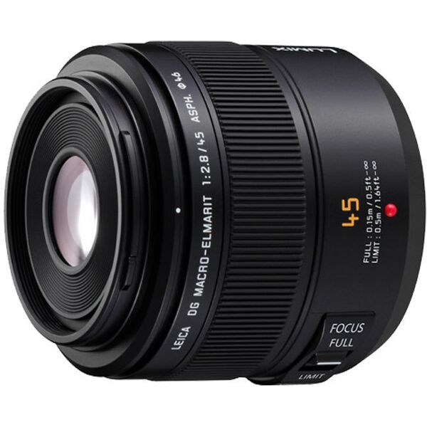 panasonic h-es045 obiettivo per fotocamera slr nero [h-es045e]