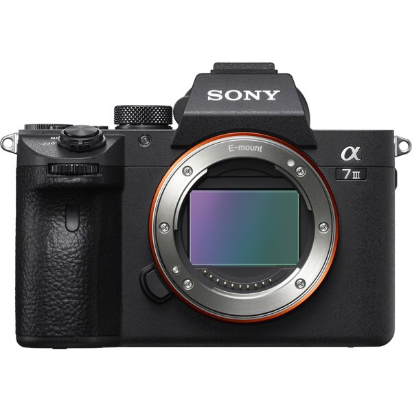 sony fotocamera digitale  α 7 iii corpo milc 24,2 mp cmos 6000 x 4000 pixel nero [ilce7m3b.cec]