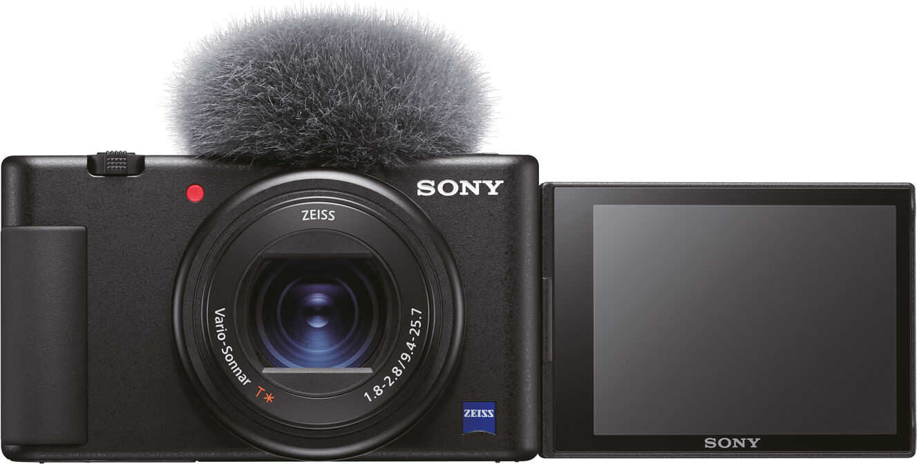 sony vlog camera zv-1 - fotocamera digitale con schermo lcd direzionabile ideale per e video 4k [zv1bdi.eu]