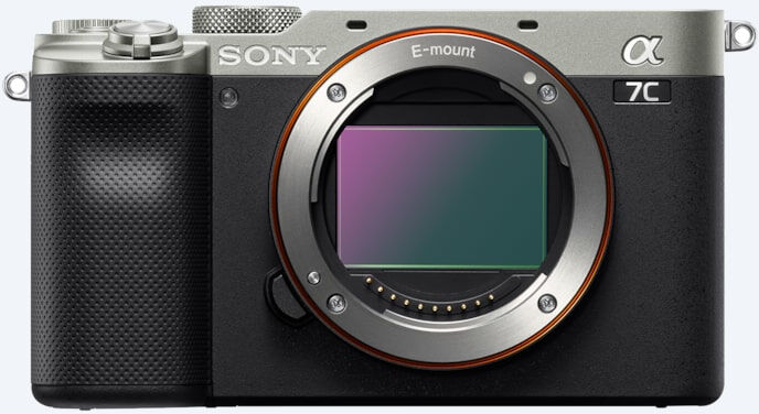 Sony Fotocamera digitale  α 7C Corpo MILC 24,2 MP CMOS 6000 x 4000 Pixel Nero, Argento [ILCE7CS.CEC]