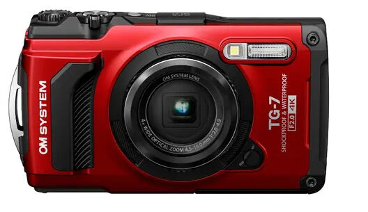 OM Digital Solutions Fotocamera digitale  Tough TG-7 1/2.33" compatta 12,7 MP CMOS 4000 x 3000 Pixel Rosso [V110030RU000]