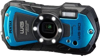 Pentax WG-90 fotocamera per sport d'azione 16 MP Full HD CMOS 25,4 / 2,3 mm (1 2.3") 173 g [02144]