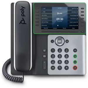 POLY Telefono IP Edge E550 abilitato per PoE [82M91AA]