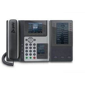 POLY Telefono IP Edge E400 abilitato per PoE [82M93AA]