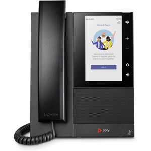 POLY Telefono IP  multimediale aziendale CCX 500 per Microsoft Teams e abilitato PoE [82Z76AA#ABU]