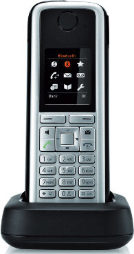 Unify Cornetta del telefono  OpenStage M3 handsets Telefono DECT Identificatore di chiamata Nero, Argento [L30250-F600-C400]