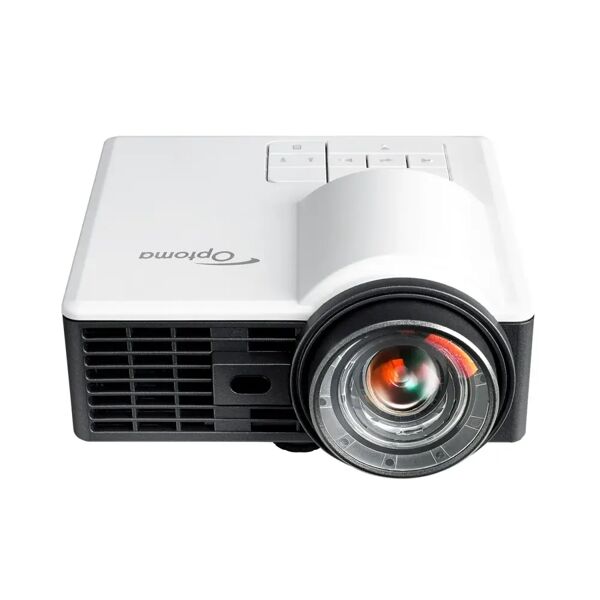 optoma ml1050st+ videoproiettore proiettore a corto raggio 1000 ansi lumen dlp wxga (1280x800) compatibilità 3d nero, bianco [e1p2a2f6e1z1-edit]