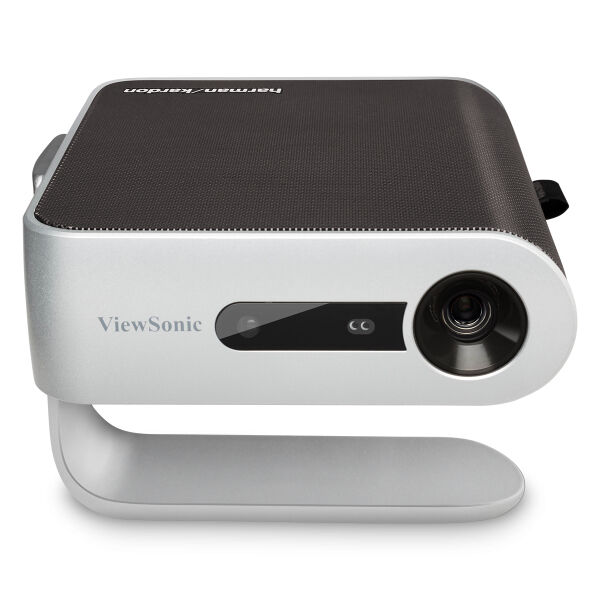 viewsonic m1+ videoproiettore 300 ansi lumen dlp wvga (854x480) proiettore portatile nero, argento [m1+]